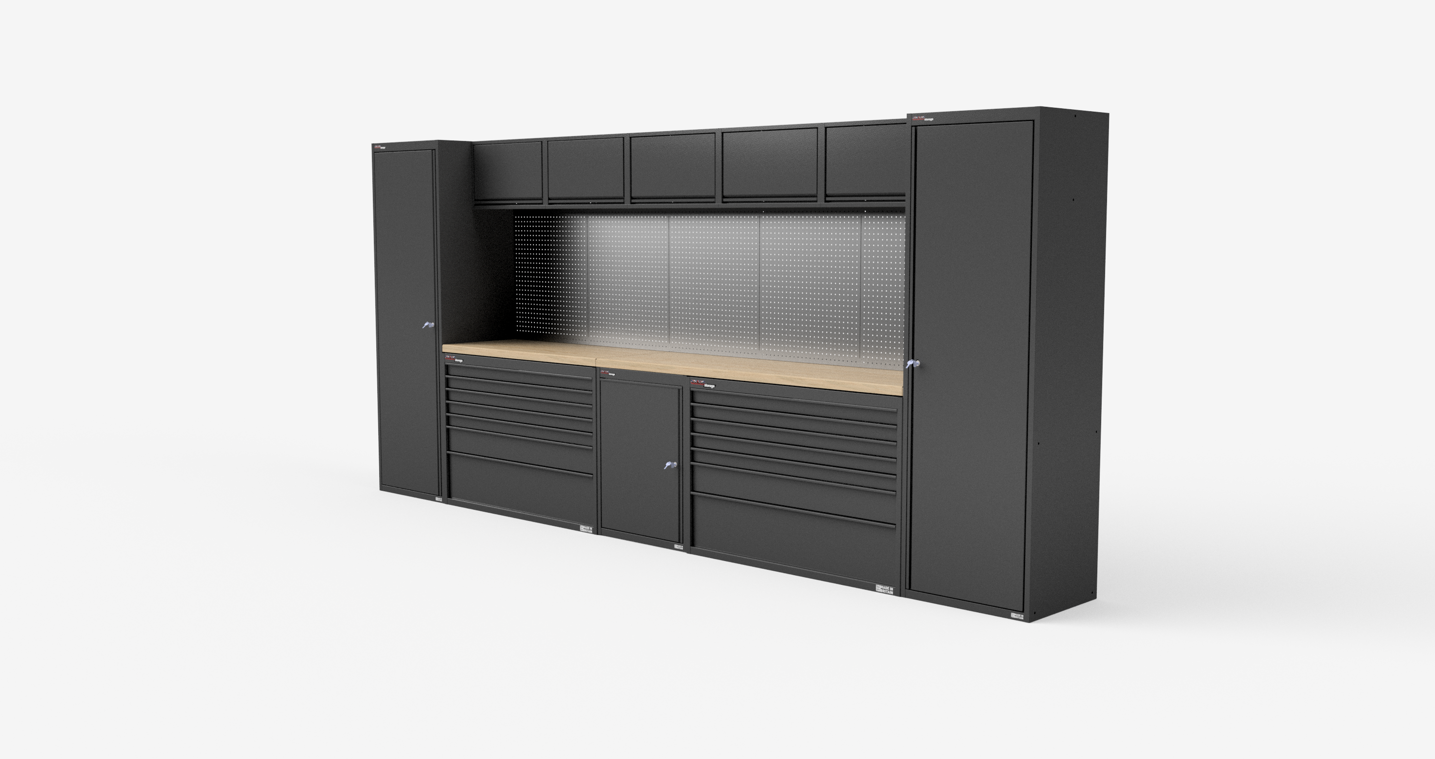 4.34m Workshop Storage Configurations